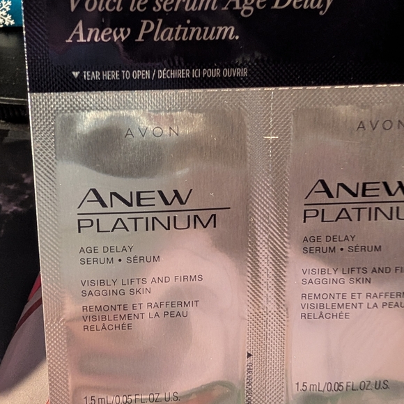 Avon Skin So Soft Facial Bar Collagen & Goat Milk w/ Bonus Samples Anew Platinum - Picture 4 of 4